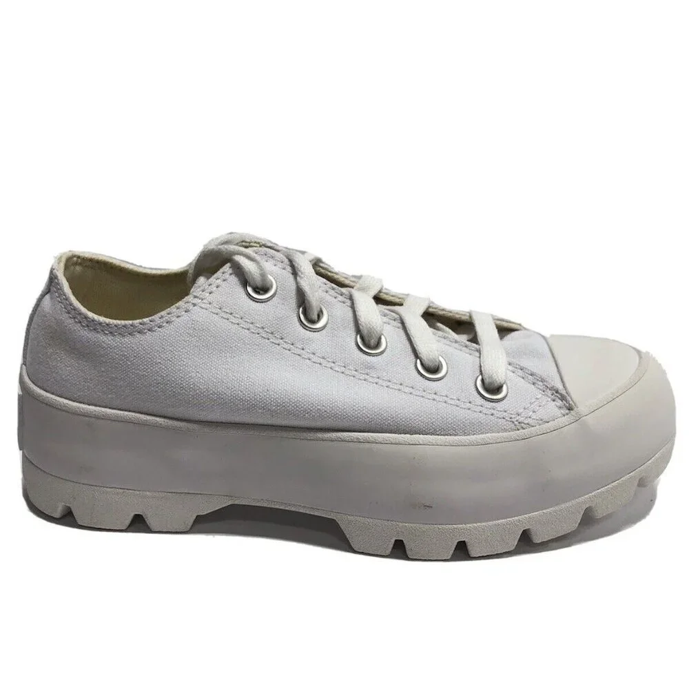 Converse All Star Low Top Sneaker White Size 5 M Big Kid